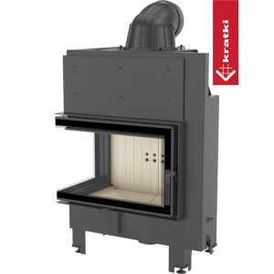 Kominek KRATKI MBM lewy BS 10 kW Ø 200