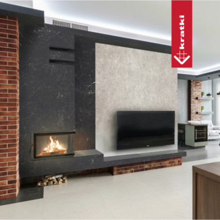 Kominek KRATKI MBM prawy BS 10 kW Ø 200