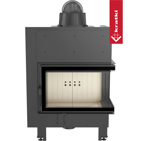 Kominek KRATKI MBM prawy BS 10 kW Ø 200