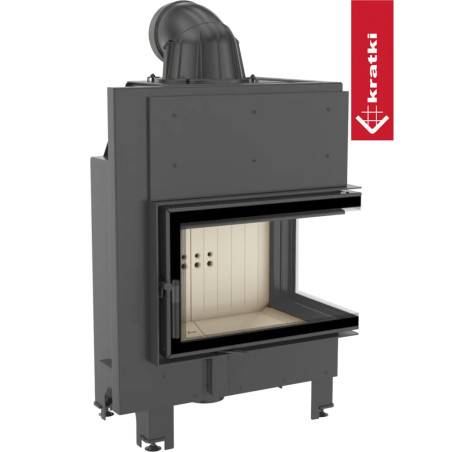 Kominek KRATKI MBM prawy BS 10 kW Ø 200