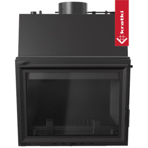 Kominek z płaszczem wodnym KRATKI ZUZIA 12 kW Ø 200