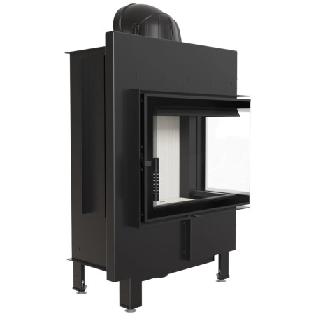 Kominek KRATKI LUCY SLIM prawy BS 8 kW Ø 160 Kominek KRATKI LUCY SLIM prawy BS 8 kW Ø 160