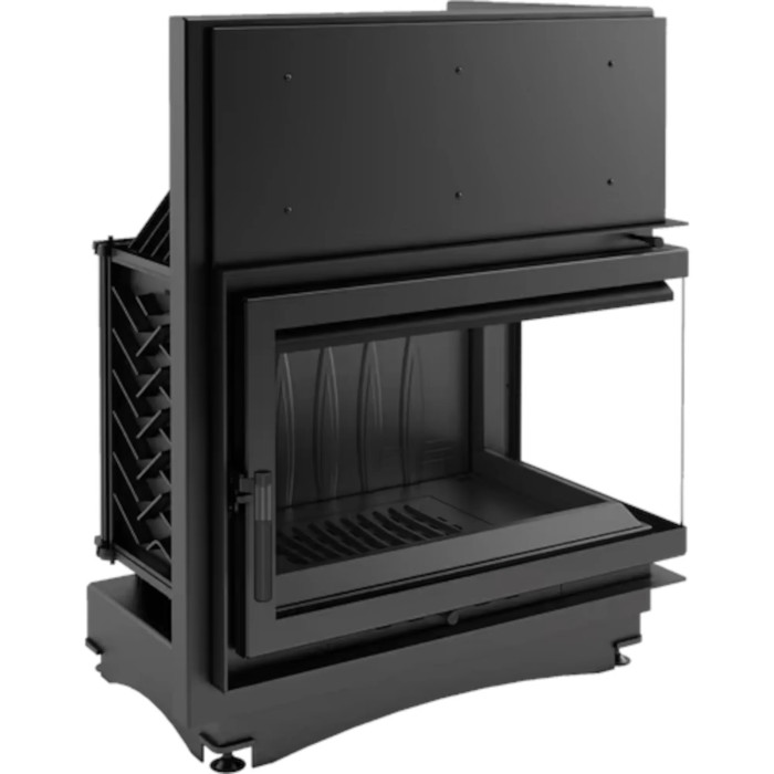 Kominek żeliwny KRATKI OLIWIA prawy BS 16 kW Ø 200