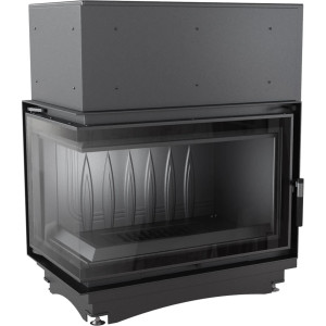 Kominek żeliwny KRATKI OLIWIA DECO lewy BS 16 kW Ø 200