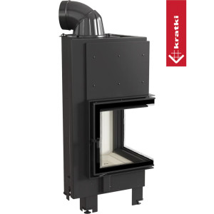 Kominek KRATKI MBN prawy BS 8 kW Ø 200