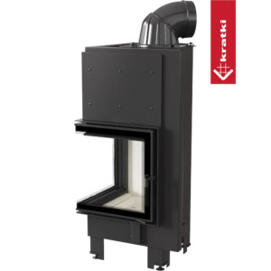 Kominek KRATKI MBN lewy BS 8 kW Ø 200