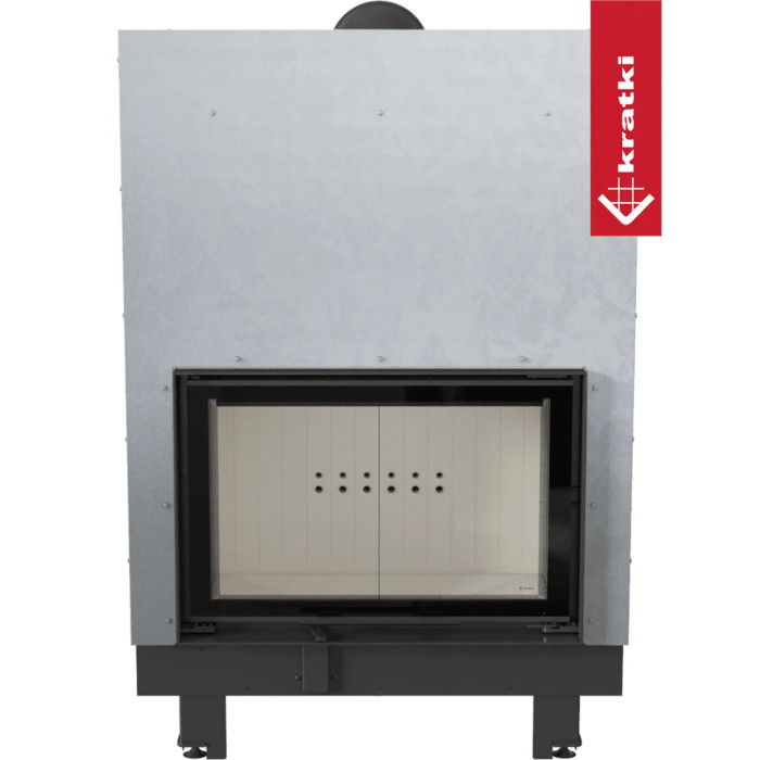 Kominek KRATKI MBO 15 kW Ø 200 Gilotyna