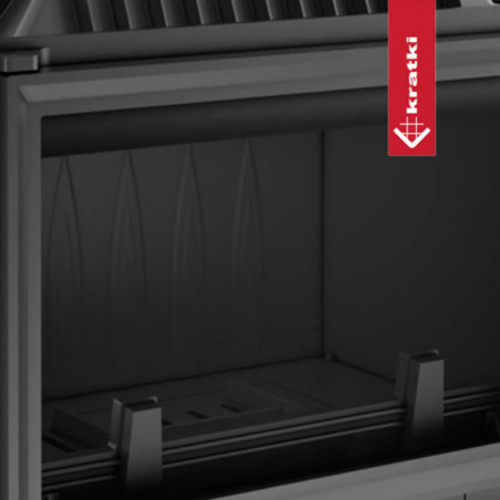 Kominek powietrzny żeliwny KRATKI ZUZIA 15 kW Ø 200