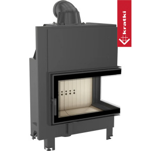 Kominek KRATKI MBO prawy BS 15 kW Ø 200