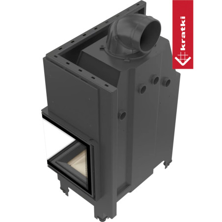 Kominek KRATKI MBO prawy BS 15 kW Ø 200