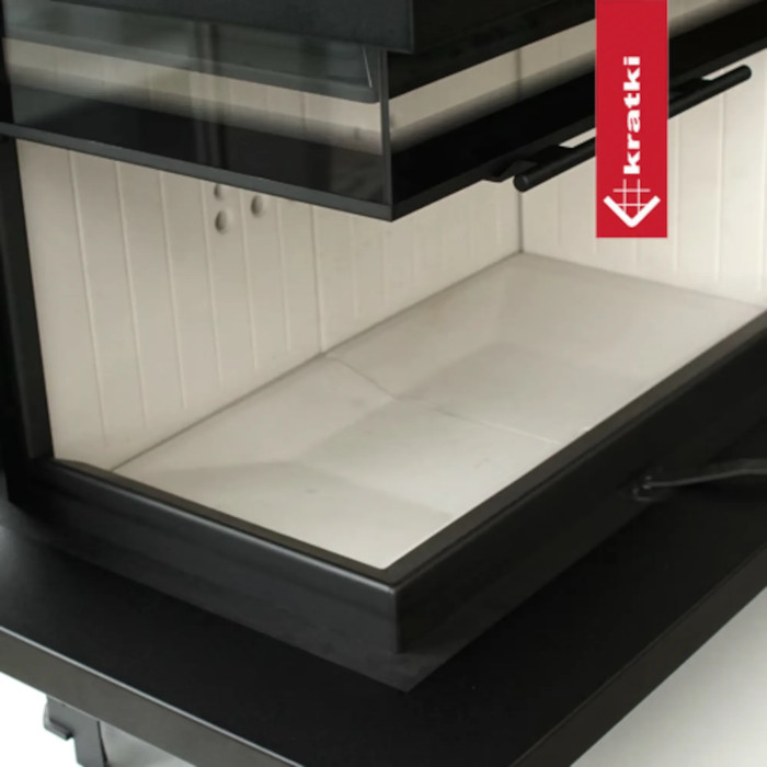 Kominek KRATKI MBO prawy BS 15 kW Ø 200 Gilotyna