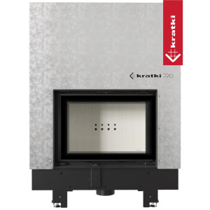 Kominek KRATKI MBM 10 kW Ø 200 Gilotyna