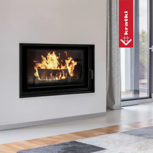 Kominek powietrzny żeliwny KRATKI WIKTOR 14 kW Ø 200
