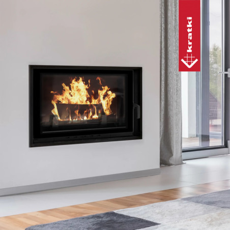 Kominek powietrzny żeliwny KRATKI WIKTOR 14 kW Ø 200