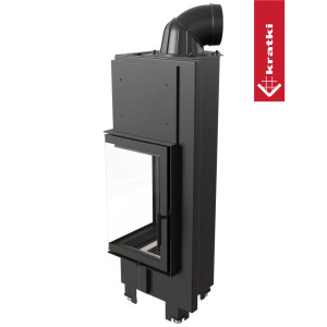 Kominek KRATKI MBN lewy BS 10 kW Ø 200