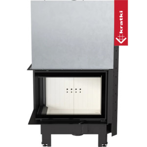 Kominek KRATKI MBZ lewy BS 13 kW Ø 200 Gilotyna