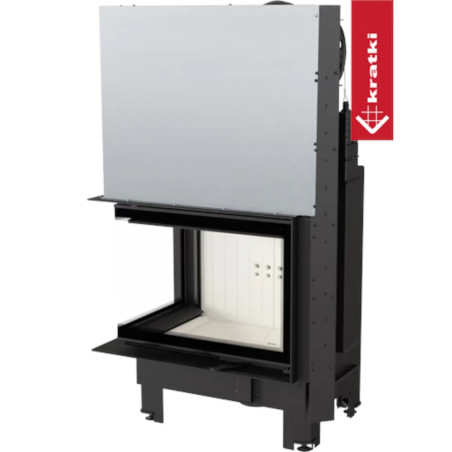 Kominek KRATKI MBZ lewy BS 13 kW Ø 200 Gilotyna