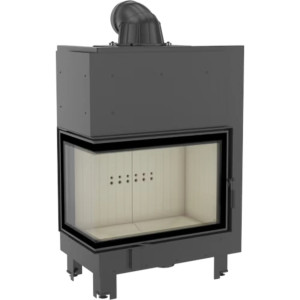 Kominek KRATKI MBA lewy BS 17 kW Ø 200