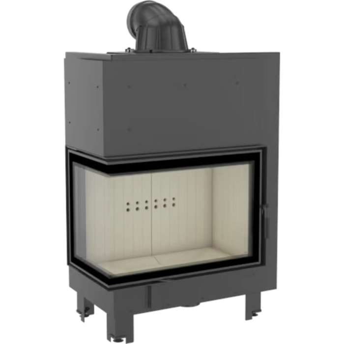 Kominek KRATKI MBA lewy BS 17 kW Ø 200