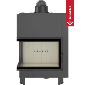 Kominek KRATKI MBA lewy BS 17 kW Ø 200