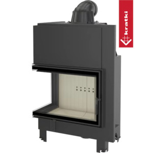 Kominek KRATKI MBA lewy BS 17 kW Ø 200