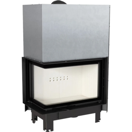 Kominek KRATKI MBA lewy BS 17 kW Ø 200 Gilotyna