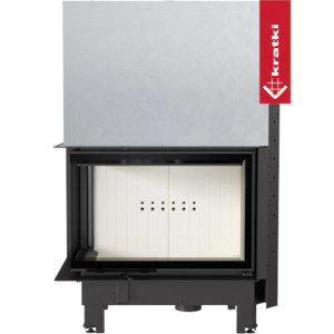 Kominek KRATKI MBA lewy BS 17 kW Ø 200 Gilotyna
