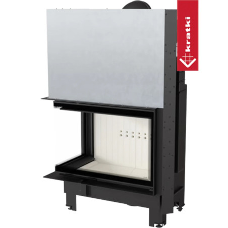 Kominek KRATKI MBA lewy BS 17 kW Ø 200 Gilotyna