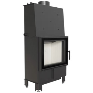 Kominek z płaszczem wodnym KRATKI LUCY 12 kW Ø 200