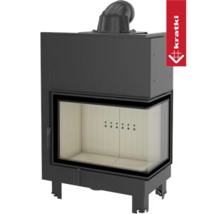Kominek KRATKI MBA prawy BS 17 kW Ø 200