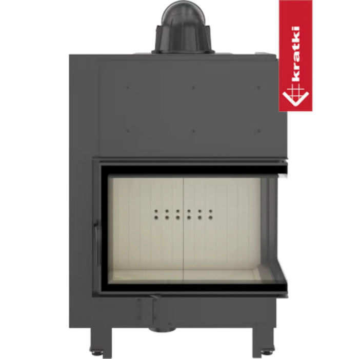 Kominek KRATKI MBA prawy BS 17 kW Ø 200