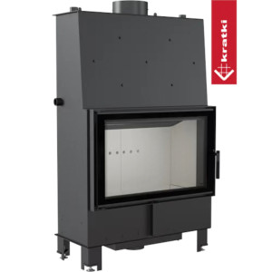 Kominek z płaszczem wodnym KRATKI LUCY 16 kW Ø 200