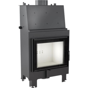 Kominek z płaszczem wodnym KRATKI MBZ 13 kW Ø 200