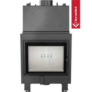 Kominek z płaszczem wodnym KRATKI MBZ 13 kW Ø 200