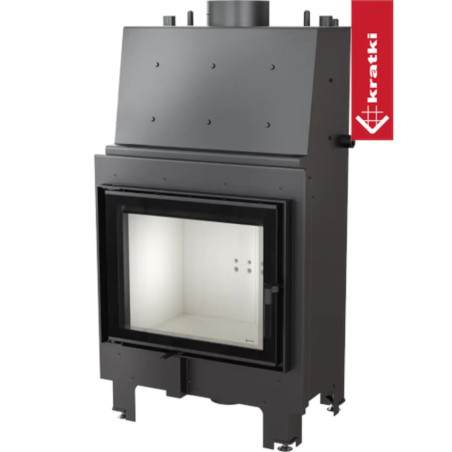 Kominek z płaszczem wodnym KRATKI MBZ 13 kW Ø 200