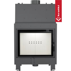 Kominek z płaszczem wodnym KRATKI MBA 17 kW Ø 200