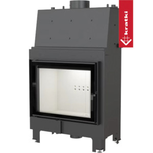 Kominek z płaszczem wodnym KRATKI MBA 17 kW Ø 200