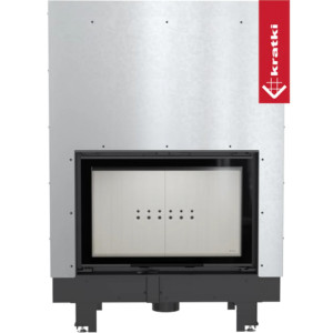 Kominek z płaszczem wodnym KRATKI MBO 15 kW Ø 200 gilotyna