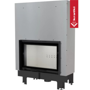 Kominek z płaszczem wodnym KRATKI MBO 15 kW Ø 200 gilotyna