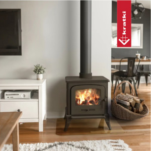 Piec żeliwny koza KRATKI K7 Ø 130 5 kW