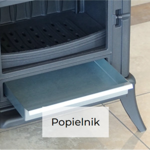 Piec żeliwny koza KRATKI K7 Ø 130 5 kW