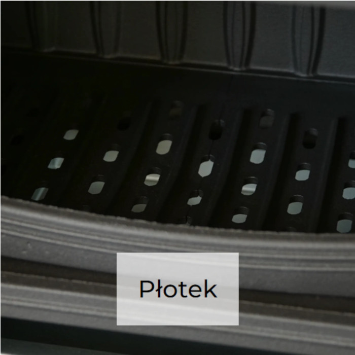 Piec żeliwny koza KRATKI K7 Ø 130 5 kW