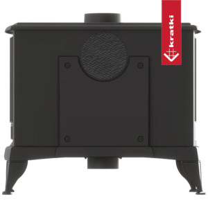 Piec żeliwny koza KRATKI K9 ECO Ø 130 8 kW