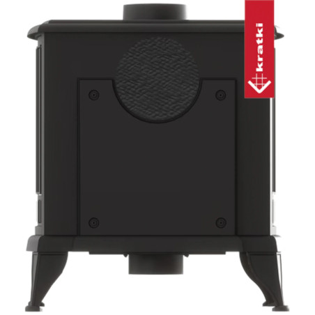 Piec żeliwny koza KRATKI K6 ECO Ø 130 6,5 kW