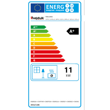 Kominek Hajduk Volcano 2LTh-S 11 kW