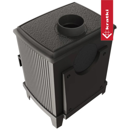 Piec żeliwny koza KRATKI K11 Ø 150 6 kW