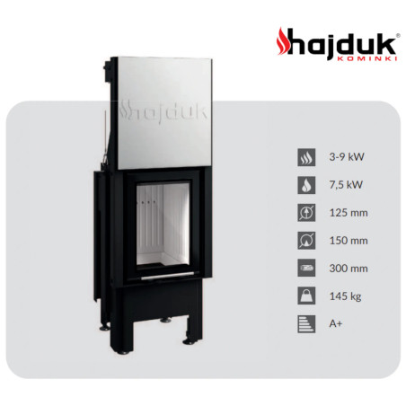 Kominek Hajduk Smart 1VTh-S 7,5kW