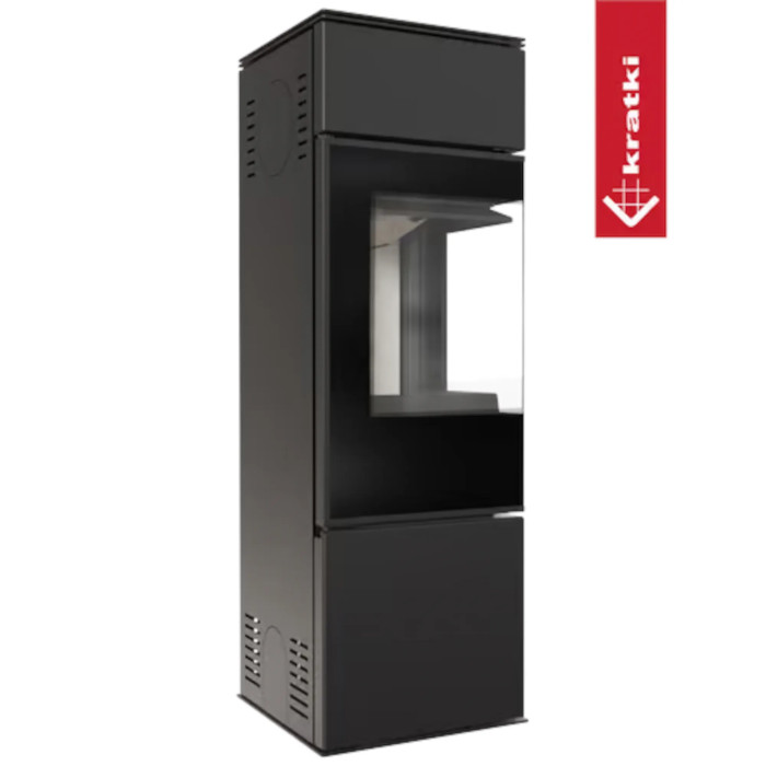 Piec stalowy KRATKI REN/S lewy Ø 150 7 kW