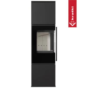 Piec stalowy KRATKI REN/M lewy Ø 150 7 kW