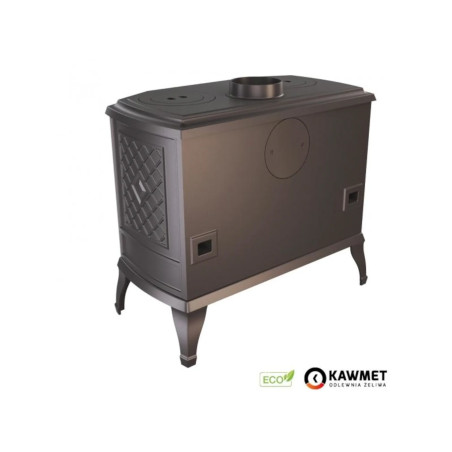 Piec wolnostojący KAWMET P7 10,5 kW CookTop LB / BP ECO